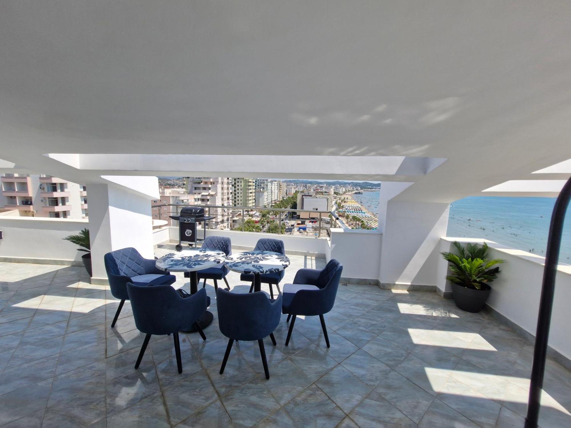 Luxury Penthouse Villa Durres Bagian luar foto